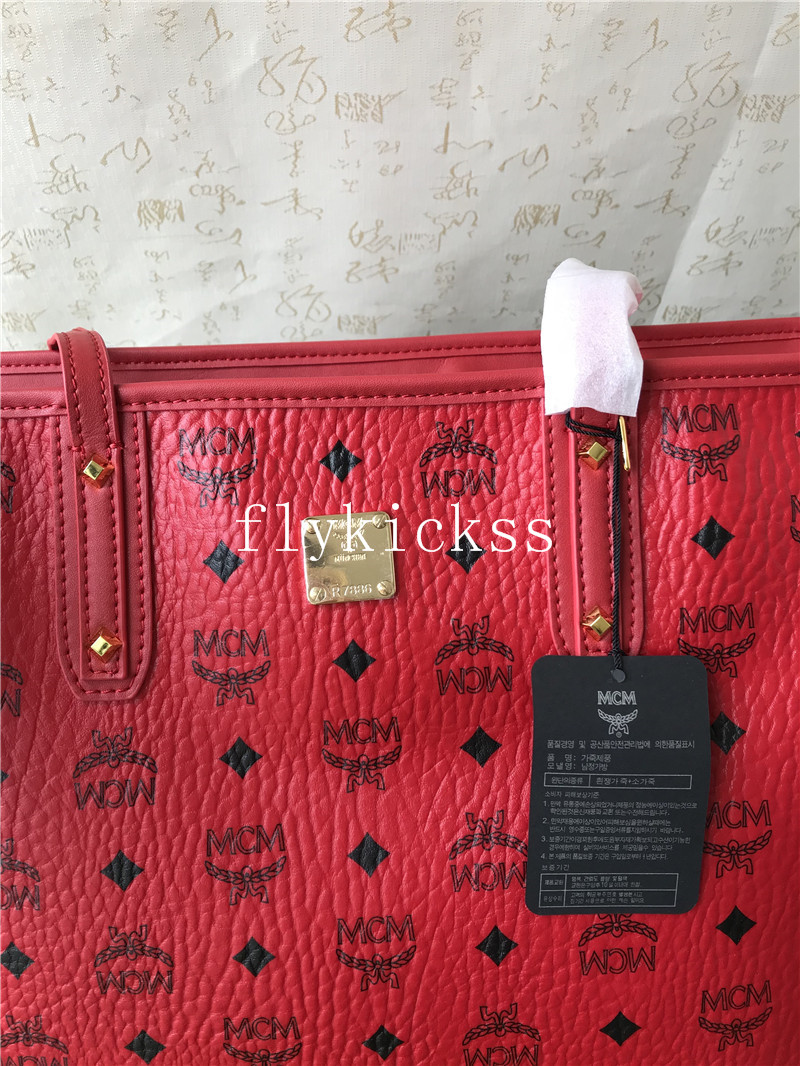 MCM Red Handbag